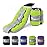 NEALFIT Ankle Weights for Men Women Kids, Leg Arm Wrist Weights with Adjustable Strap for Running, Gymnastics, Aerobics,Gym, Fitness (Green, 1 lb x 2 (2LB Pair))