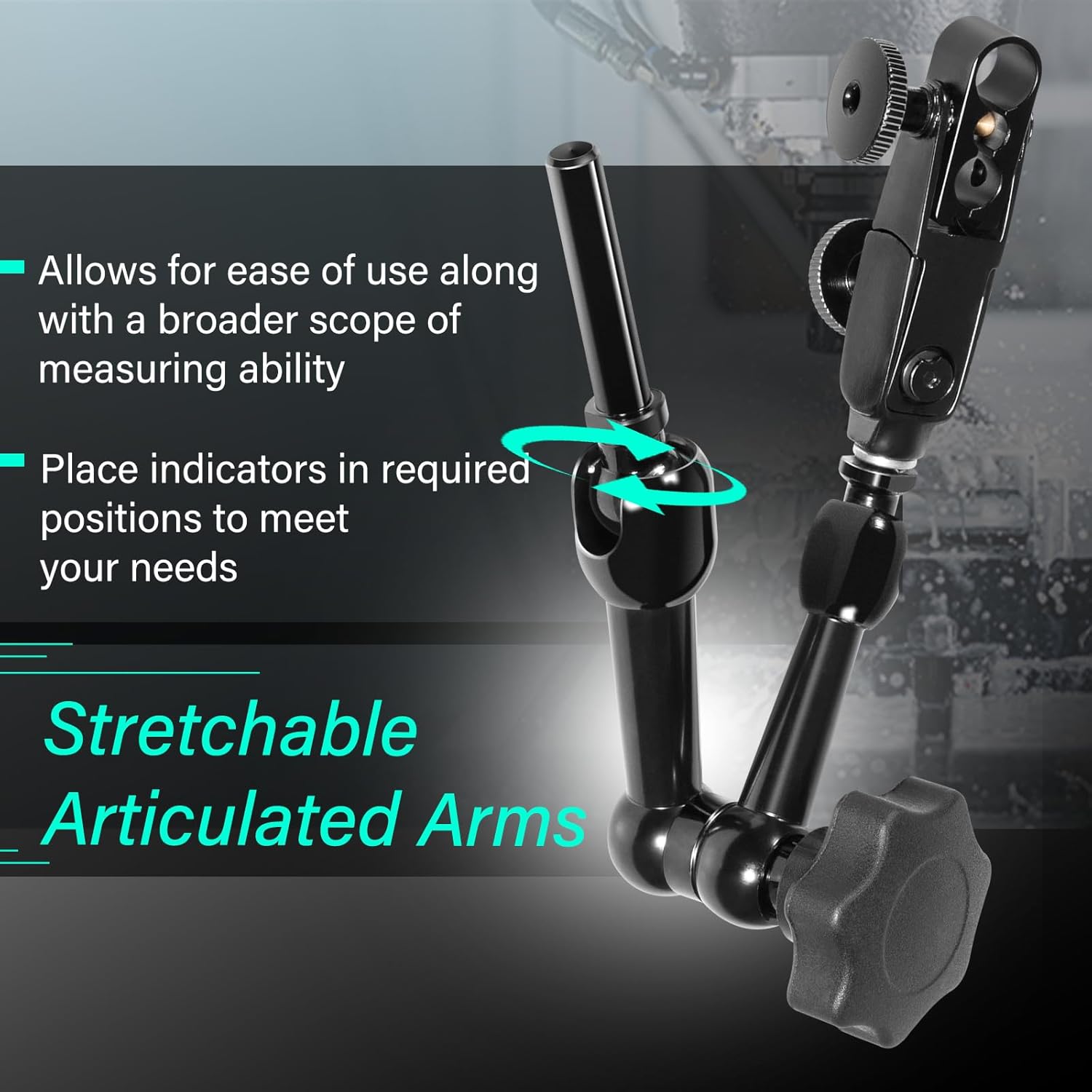 NF1022 Holder Centering Indicator Holders Relace For NOGA Fine Adjustment
