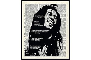 Reggae Music Quotes Wall Art Print
