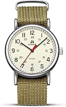 LN LENQIN Mens Watches Military Watch Analog Quartz Watches for Men Army Tactical Sports Field Watch Easy Reader 38 mm Waterproof Men's Wrist Watches with Nylon Band