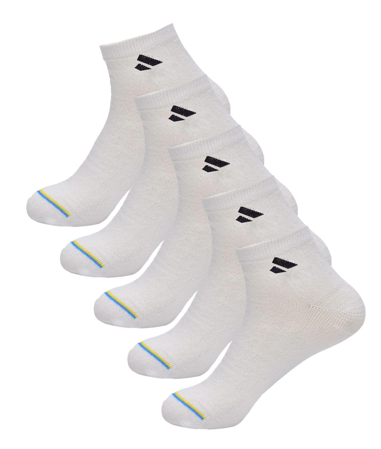 hayberg 5 Pairs Men and Women Solid Ankle Length Socks SJW-2005-picture-17
