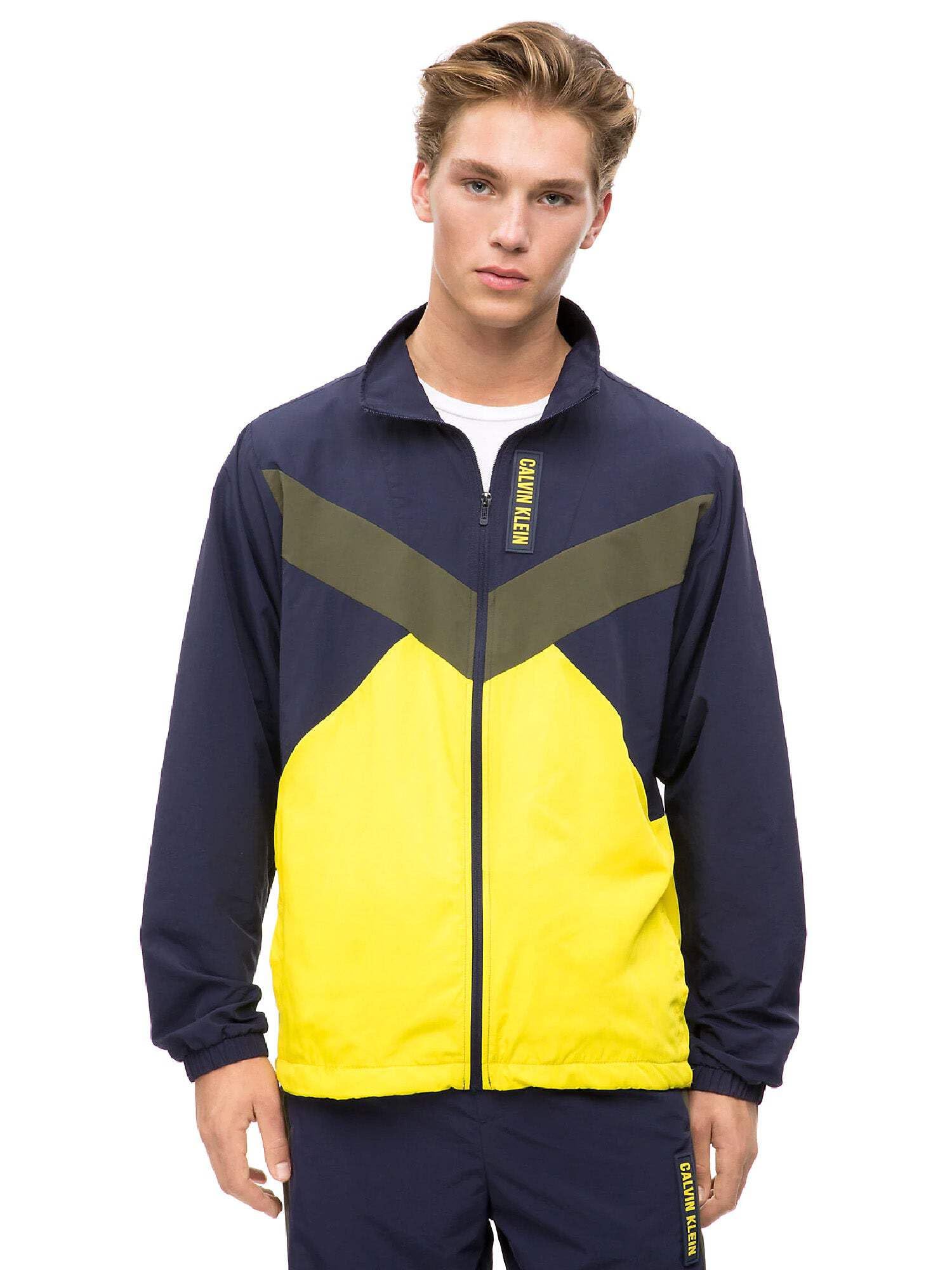 Vestes Homme Calvin Klein Multicolore Blouson Mode Casual Taille L - 6