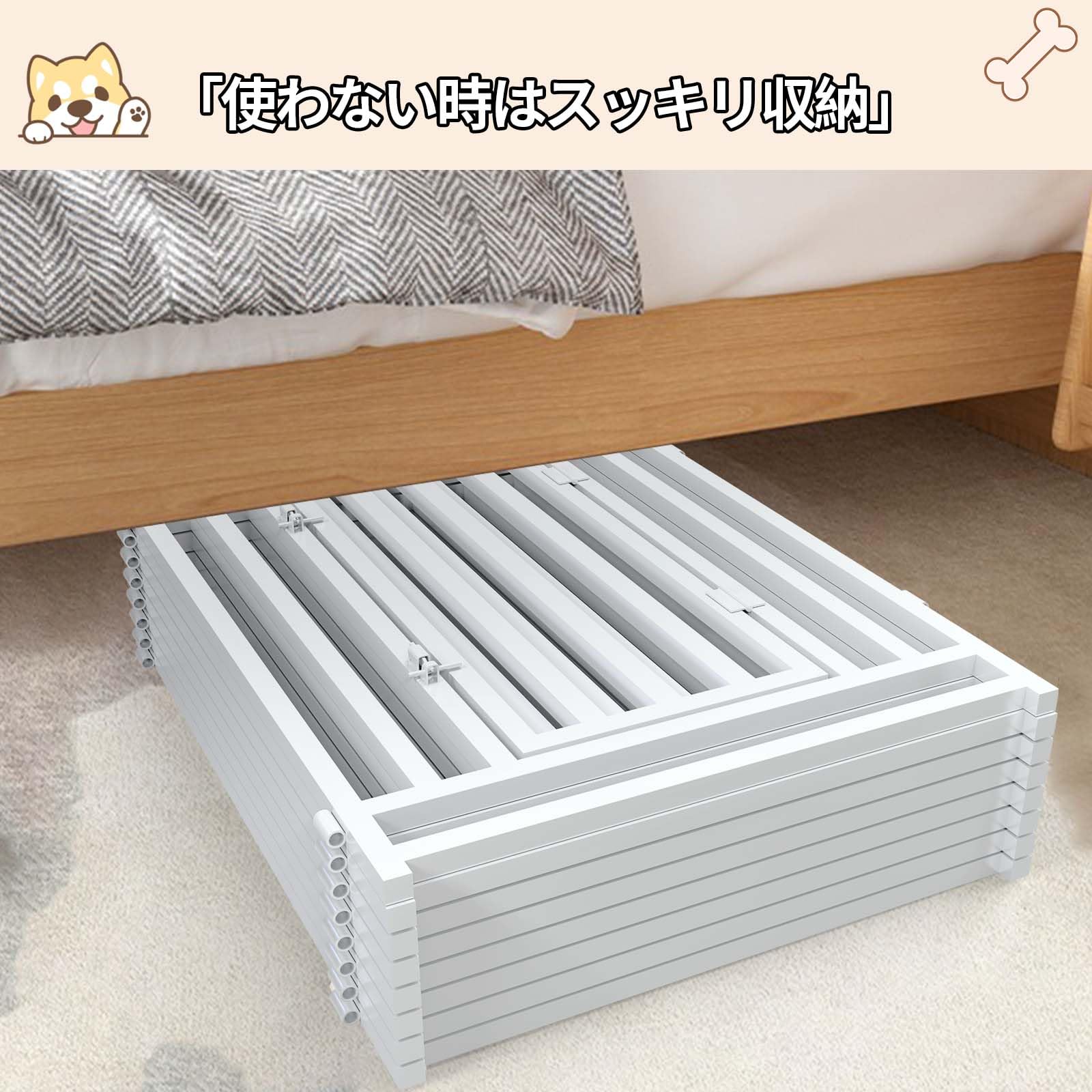 Amazon.co.jp: ZPUJIU ペットサークル ペットフェンス 犬 サークル