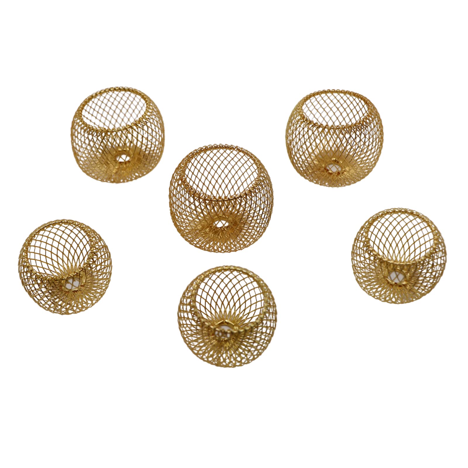 20 Stück Luftpflanzenhalter Aus Metall – Geometrische Ständer Gold Für Tillandsien & Deko (ohne Pflanzen)