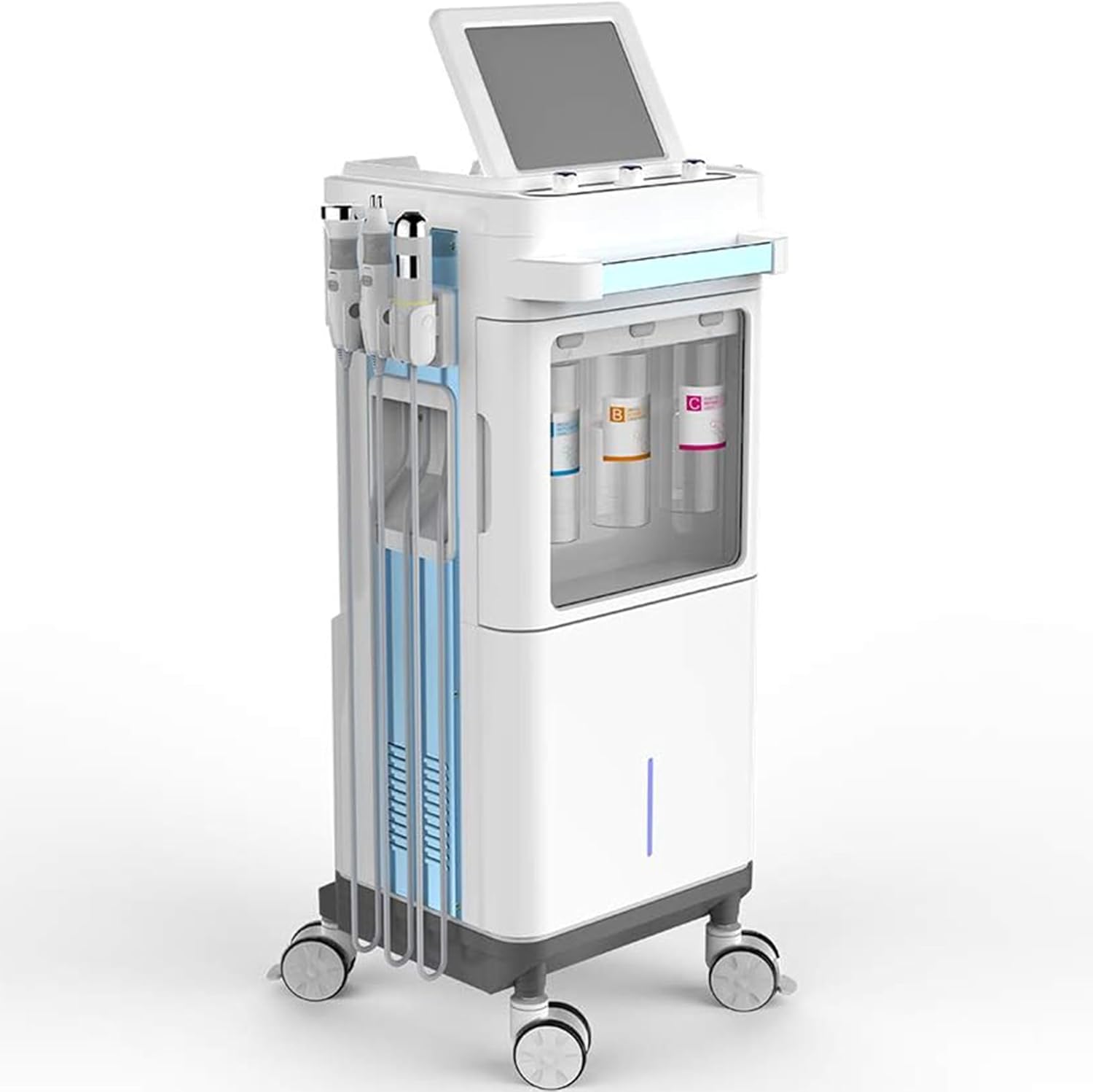 Elitzia Professional 6 in 1 Hydrogen Oxygen Machine Aqua Water Peeling Diamond Microdermabrasion RF Beauty Machine Skin Analysis Deep Cleaning Skin Moisturized Tightening ETNS900