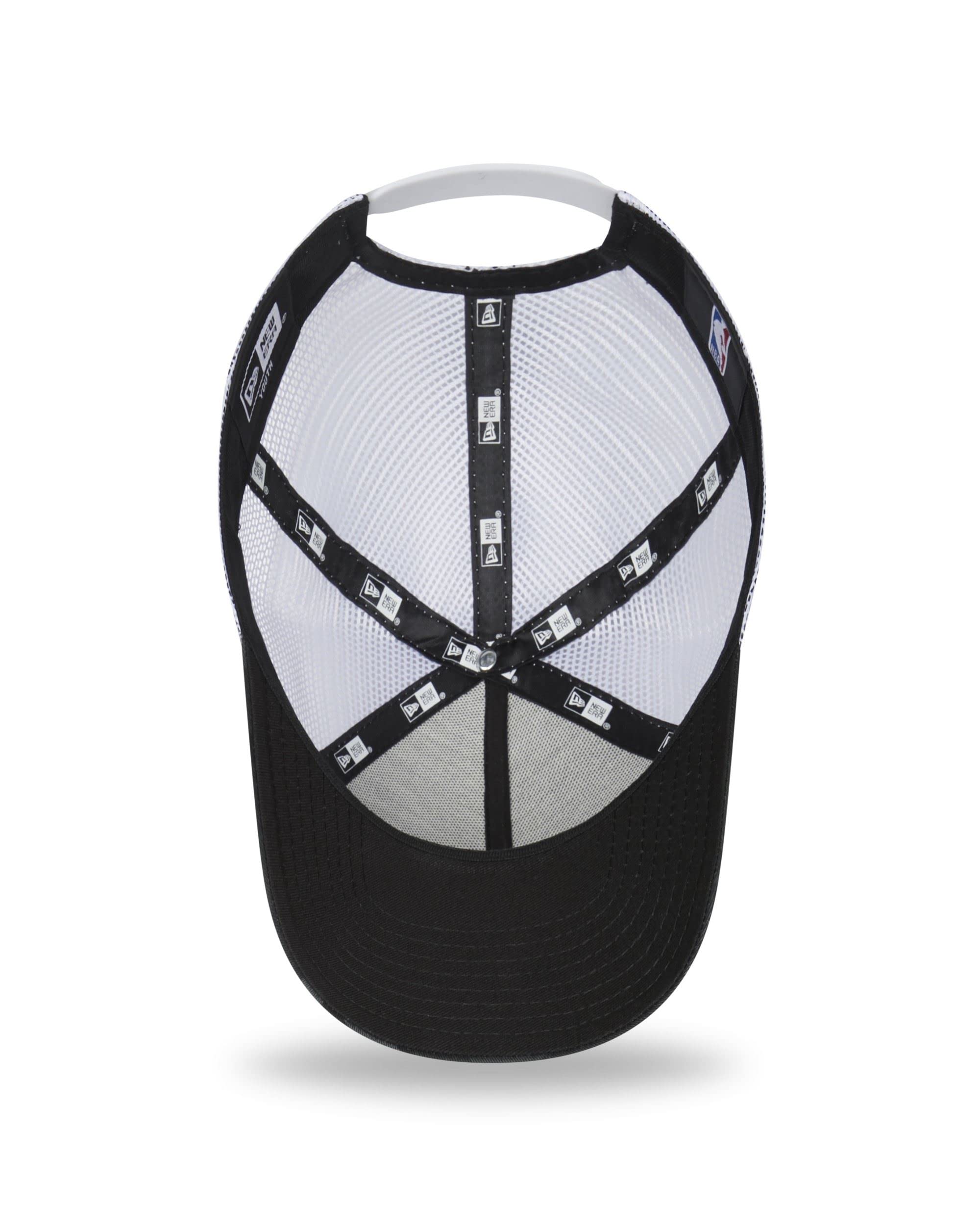 New Era Los Angeles Lakers NBA Kinderkappe Trucker Mesh-Einsatz Camouflage Schwarz Jungen Mädchen Basketball - Child