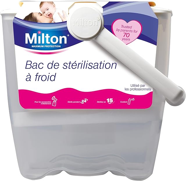 Milton Cold Water Steriliser (White)