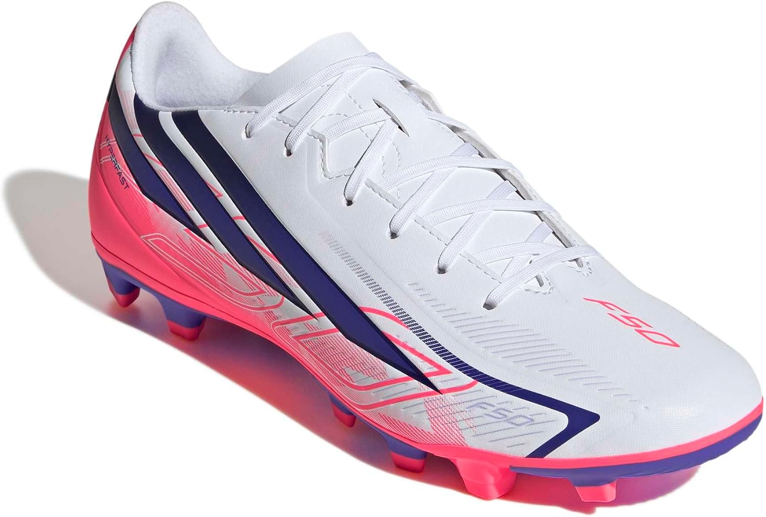 adidas Unisex F50 Hyperfast Club Fußballschuh, Feste Böden/gemischte Böden - Mise en situation et utilisation