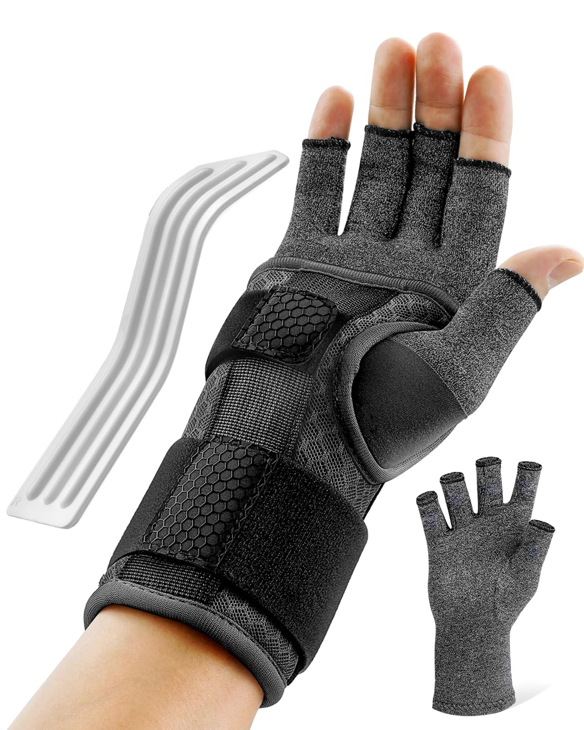 FEATOL Glove with Wrist Brace