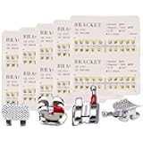 Teeth Model MBT Braces Typodont Mini Brackets .022 Slots 3-4-5 with Hooks 200pcs