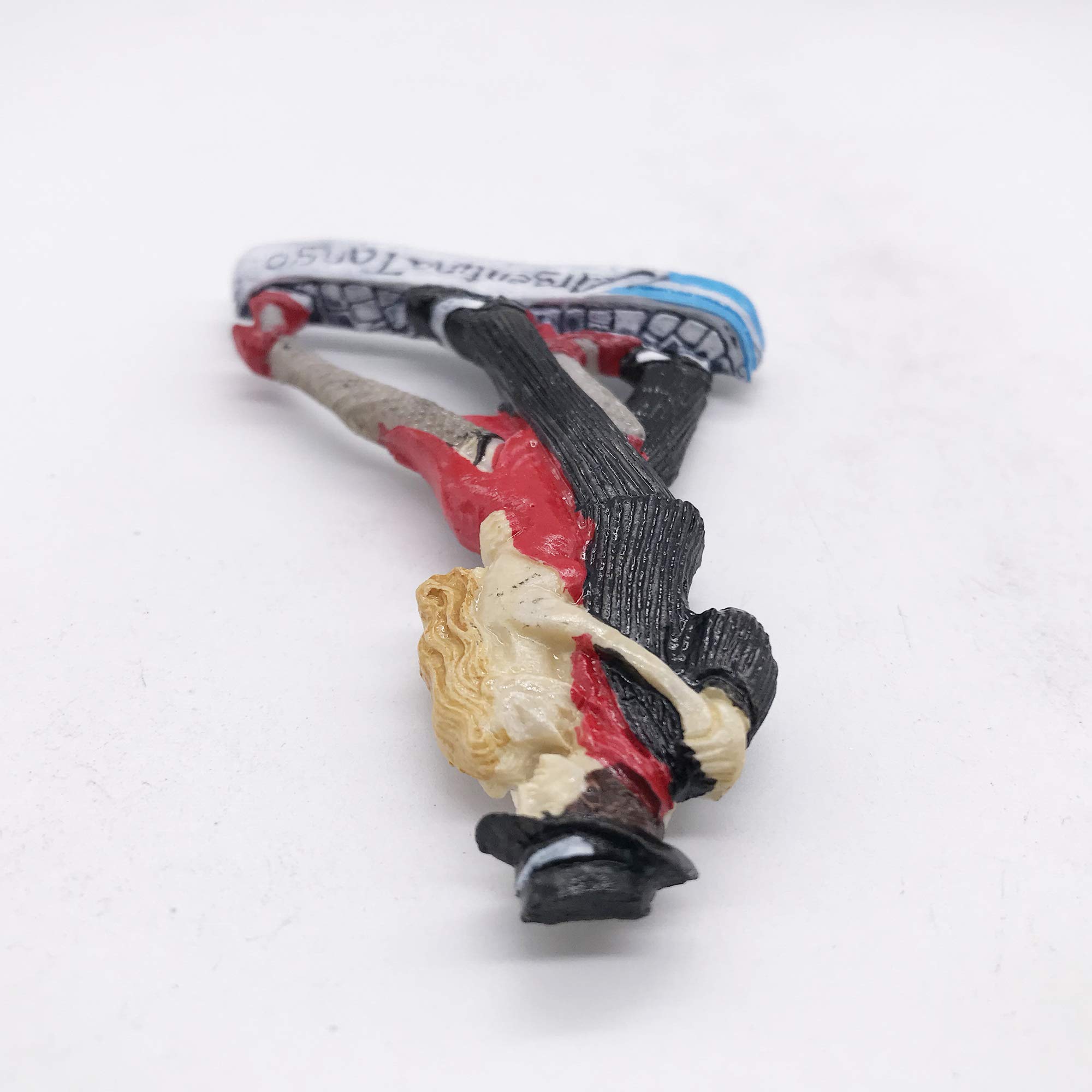 3D Tango Argentina Magnete da Frigorifero Souvenir turistici Magneti Artigianali in Resina Fatti a Mano Collezione di Decorazioni per la Cucina di casa Regalo
