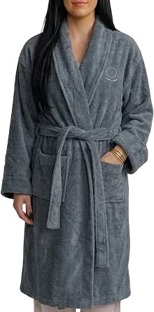 Naturepedic Premium Velour Bathrobe for Women