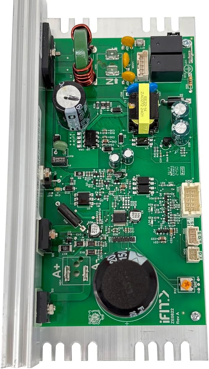 MC1618DLS 406075 Treadmill Control Board, #Replace ZE0822 Works with Icon GldsGym Proform Nordic-Track Treadmill Motor Controller (White Sockets)