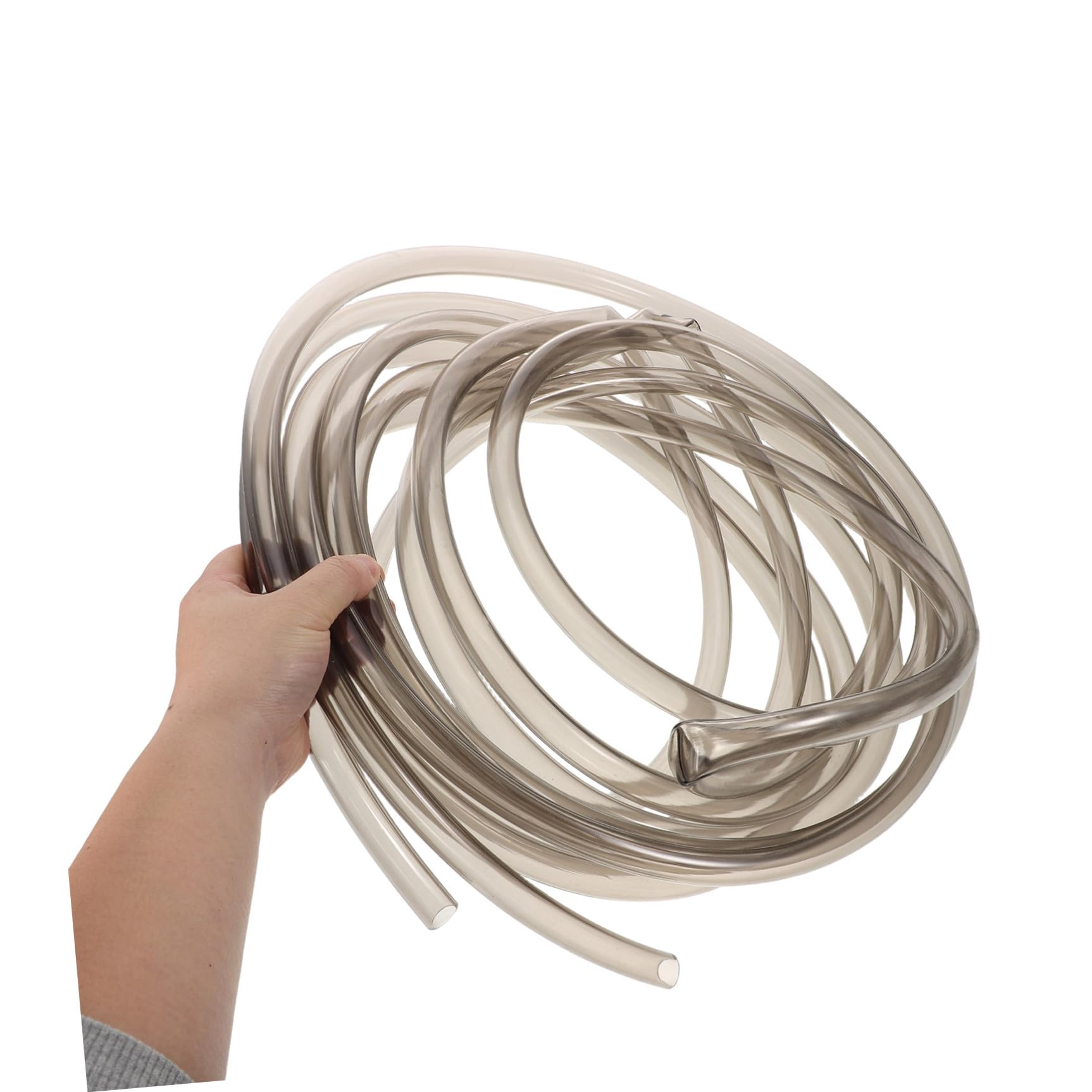 Aquarium Siphonschlauch mit Klemme – 5m PVC Reinigungsschlauch für Kies und Substratreinigung Wasserwechsler für Süß und Meerwasseraquarien