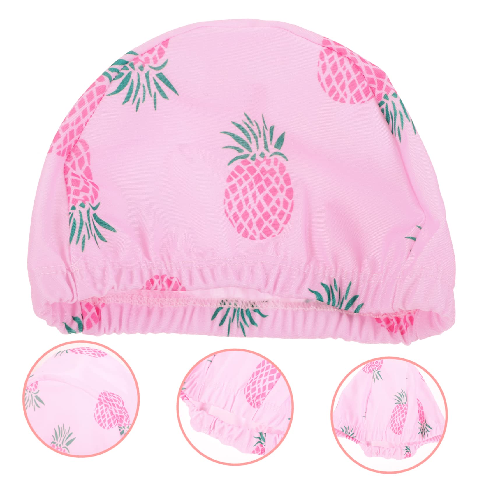 BESPORTBLE Gorro De Baño para Gorro Natacion Gorro Natación Shower Cap Gorro De Baño Gorro De Natación Nadar Gorro De Ducha para Tela Rosa