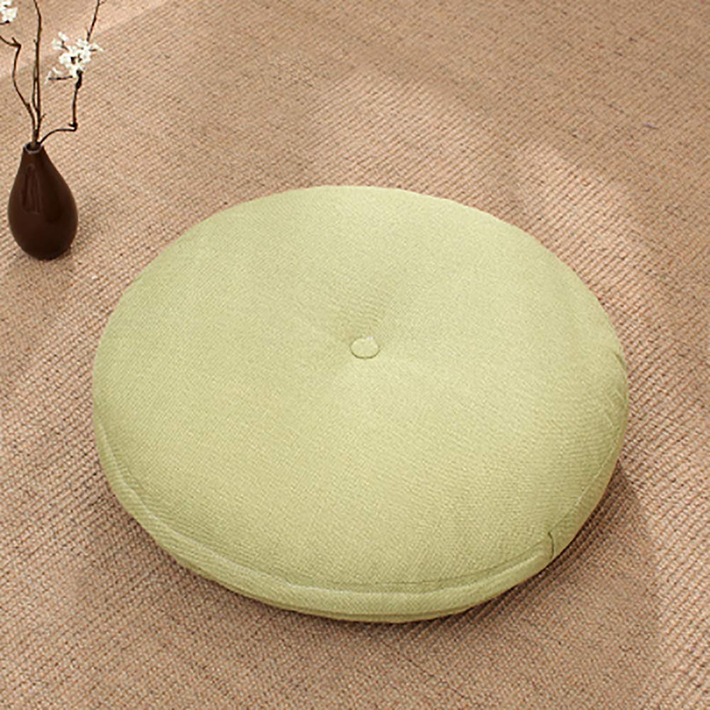 Coussin de méditation MSM vert 60x60x12cm futon épais