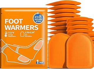 Hand & Foot Warmers 20pcs (10 Pairs) – Disposable Air Activated Heat Pads