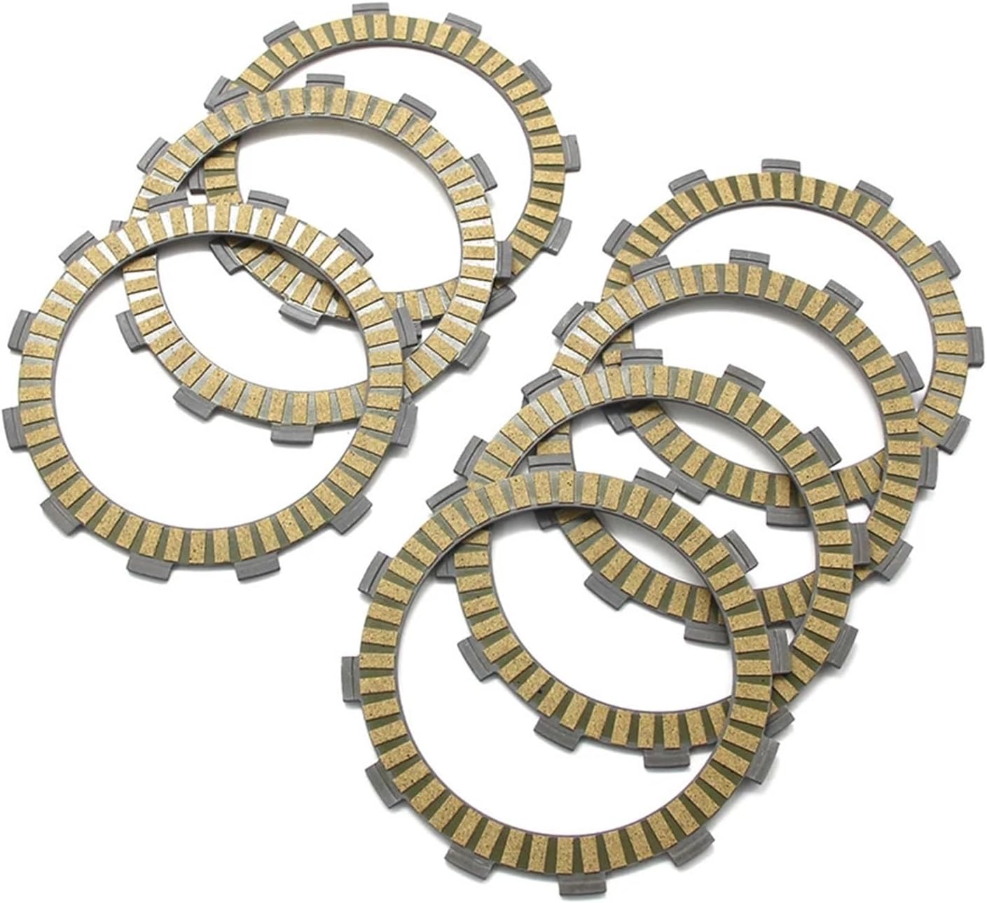 Motorcycle Clutch Friction Disc Plate Kit Fit For CR125 SM125S WR125 WRE125 TC125 TE125 TX 125 - Good Upgrade