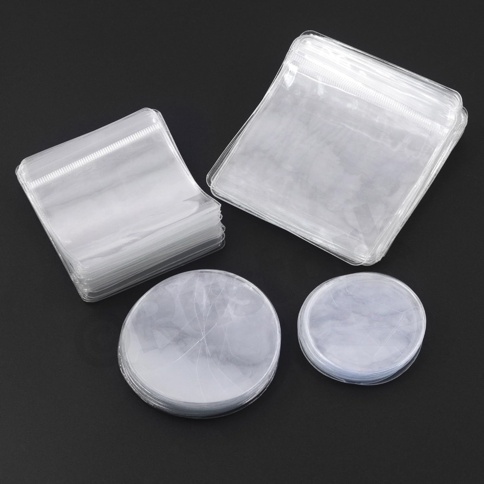 Autoadesivo Chiudibile Imballaggio Film Cellophane Polipropilene Chiusura Adesiva Sacchetto Cellophane Autoadesivo Trasparente Cellophane Borse (4 misure)