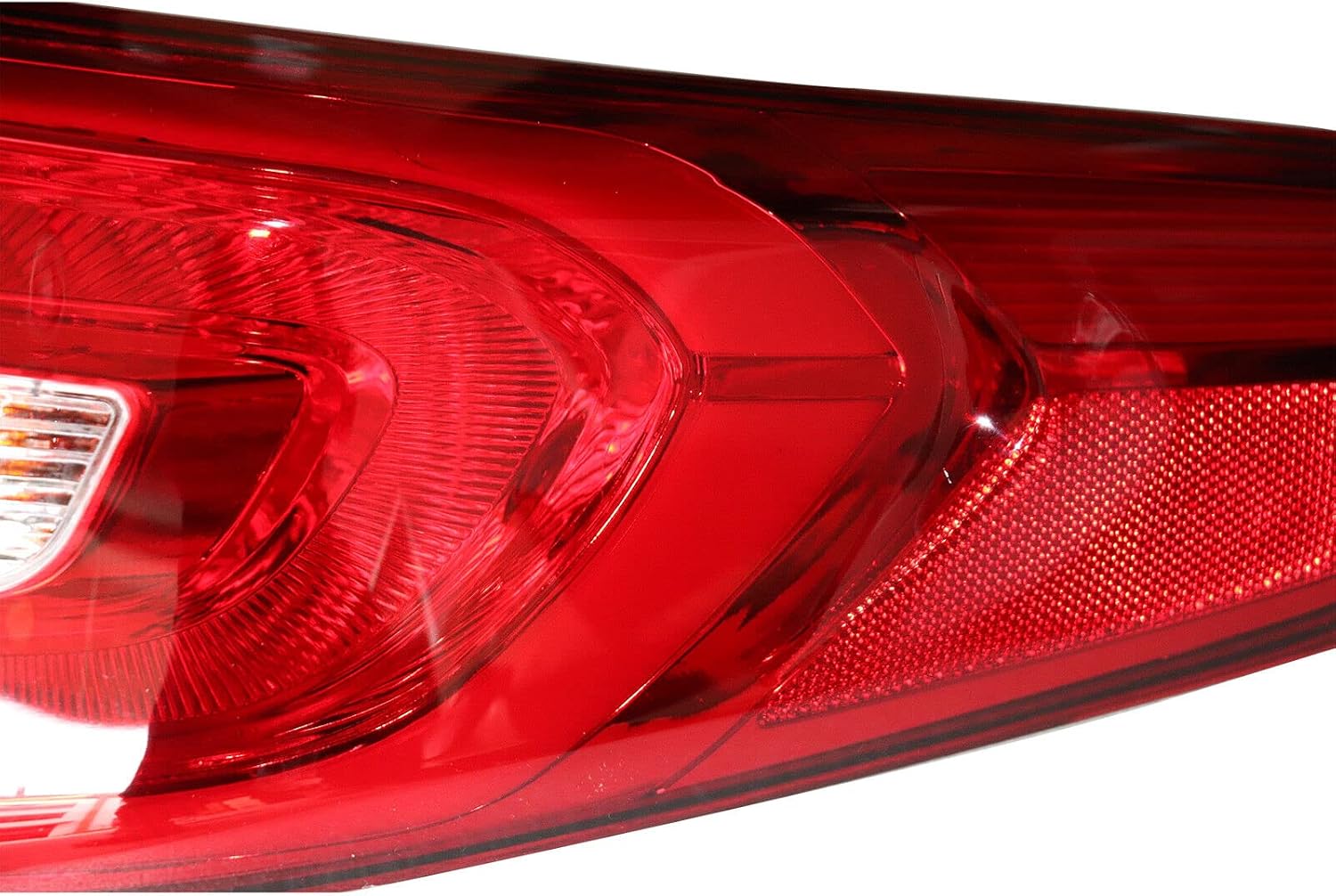Tail Light Rear Lamp 92401C2000 92402C2000 Right passenger Side Rear For 2015 2016 2017 Hyundai Sonata Outer Lamp Red (Right)