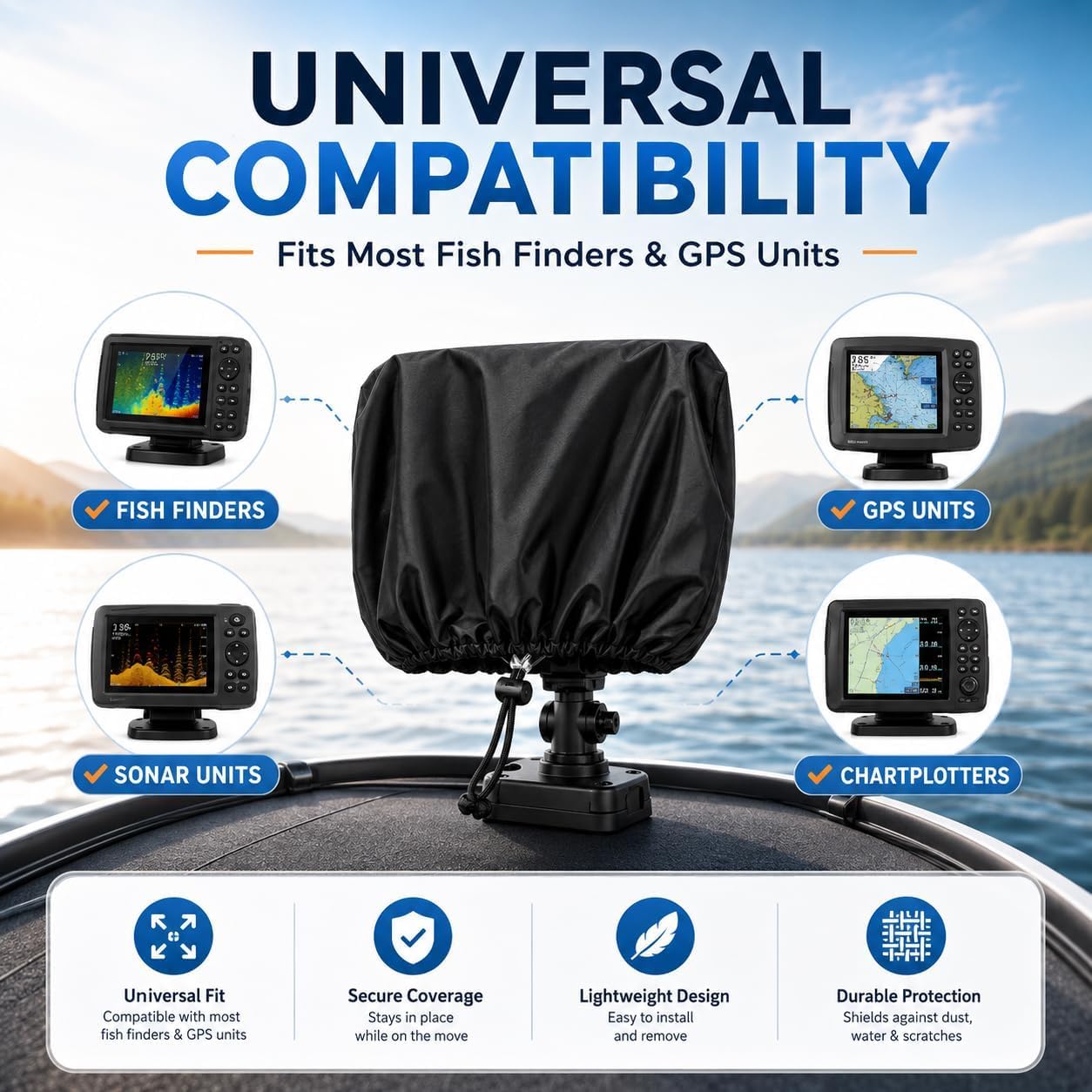 Fischfinder-Displayhaube für Raymarine Dragonfly 7 Pro