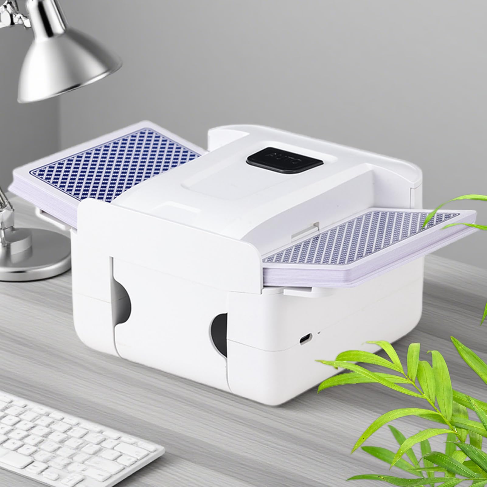 Mélangeur À Cartes Automatique Électrique Rechargeable