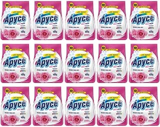 15 Unidades Lava Roupas Ápyce Azul ou Rosa 400g Cada (Azul)