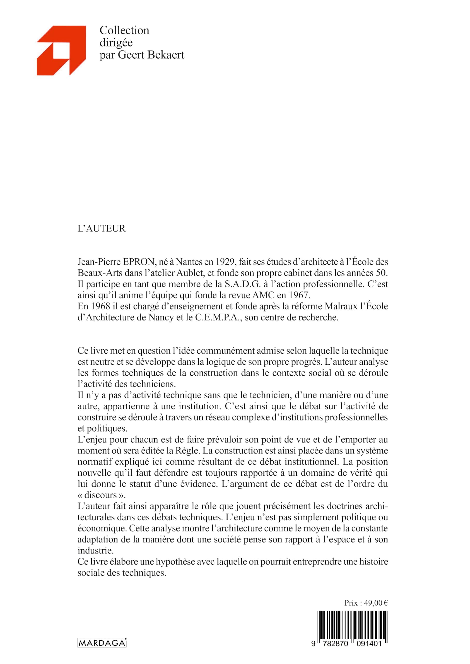 L'architecture et la règle