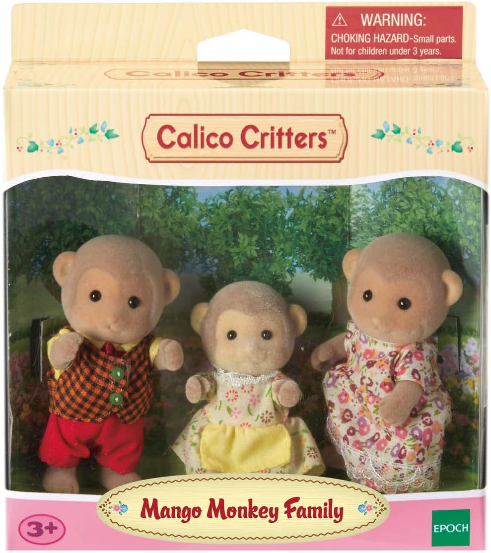 Best Deal Calico Critters CC1489 Mango Monkey Family Doll Set One-Day Sale: Up to 80% Off Calico Critters CC1489 Mango Monkey Family Doll Set