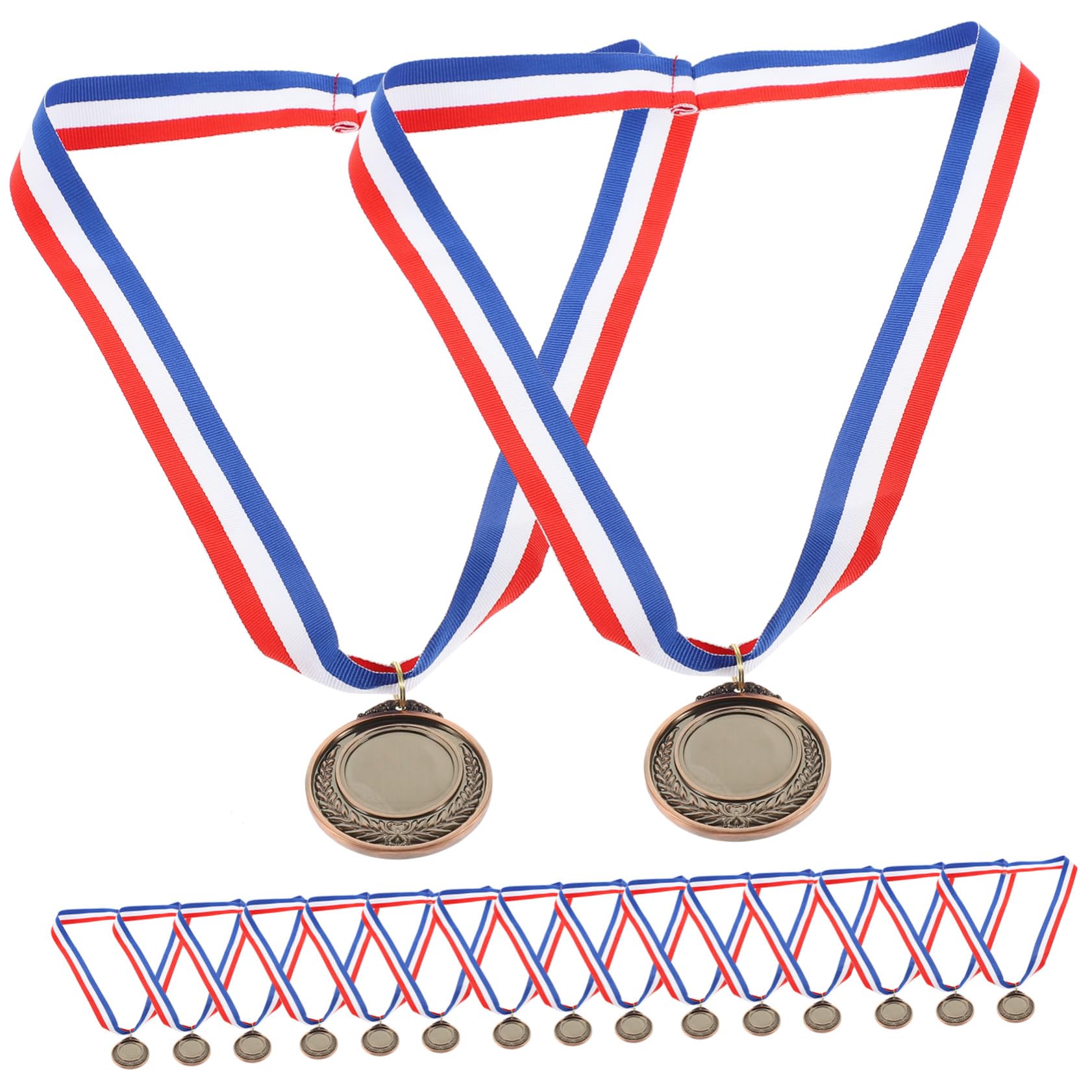 Mikinona Medallas de Metal 24 Piezas para Estudiante, Premio Competitivo