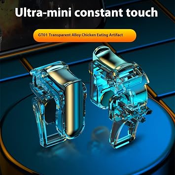 1 Pair / 2 Pair Mobile Gaming Button Joystick Metal Game Controller Mobile Adjustable Shoulder