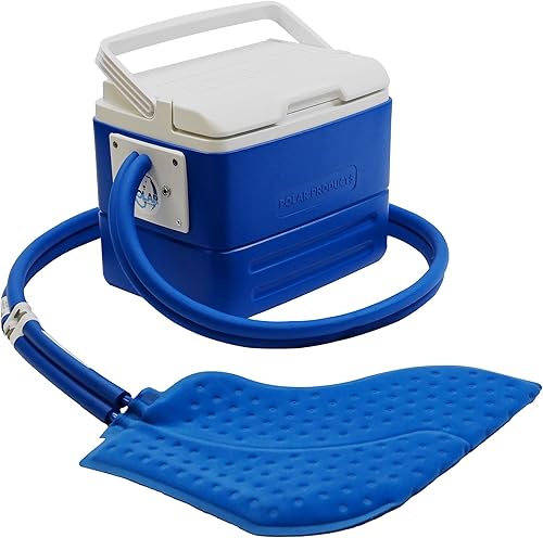 Miniatura 15 de Polar Active Ice 3.0 Sistema de máquina de hielo de terapia fría con temporizador programable, almohadilla de compresión de espalda y cadera