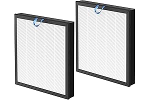 2 LEOVIT Vital 100S True HEPA Filters. Fits LEVOIT Air Purifiers and...