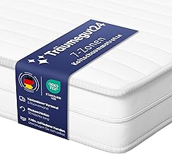 Träumegut24 AquaFlex, 16 cm, Ortho Cold Foam Mattress, 7 Zone Mattress, Hardness: H2 & H3, ÖkoTex Rolled Mattress (16 cm, 120 x 200 cm)