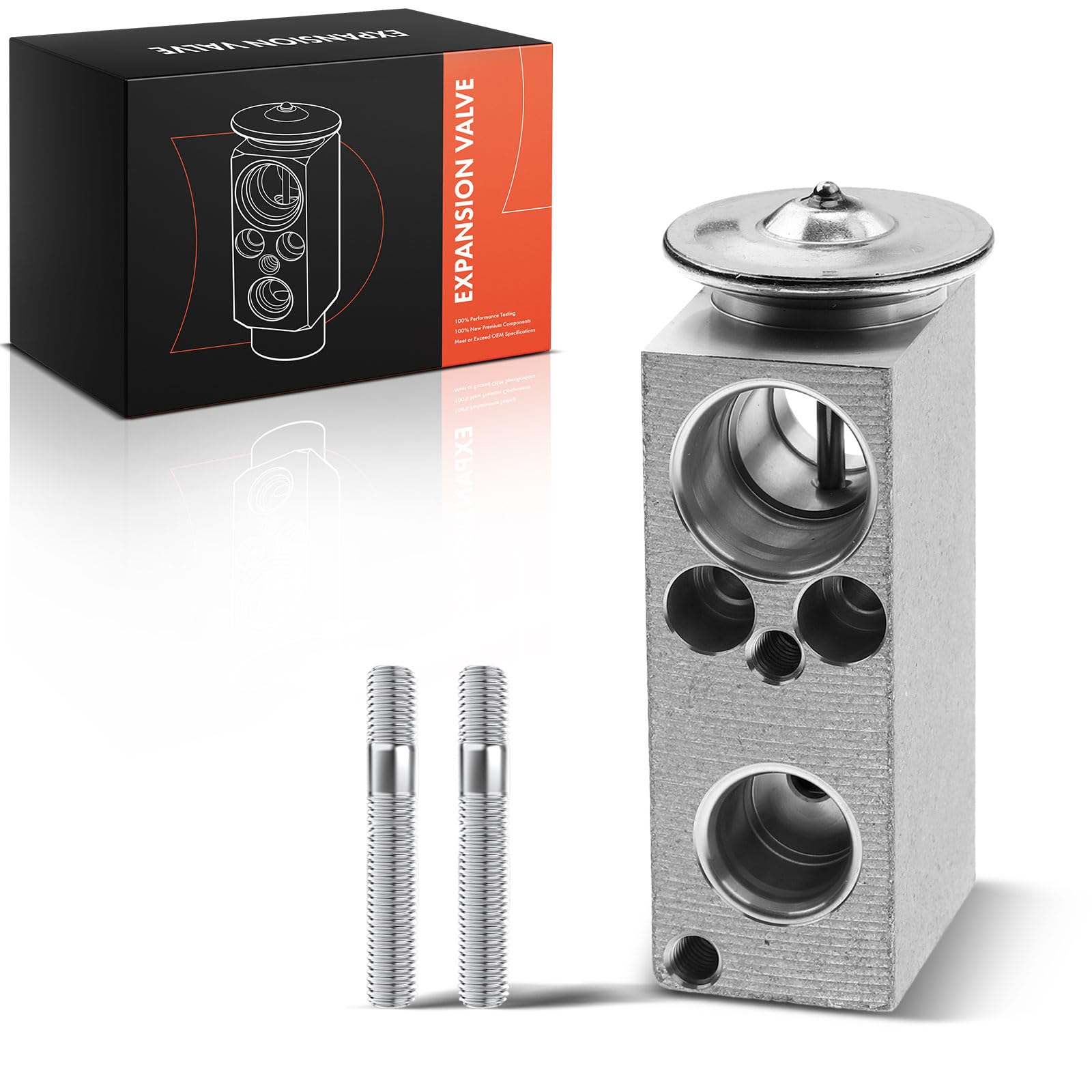 Frankberg Válvula de expansión Aire acondicionado Compatible con Clase M W166 3.0L GLE W166 3.0L GL-Klasse X166 3.0L GLS X166 3.0L GLE W166 2.1L Replace# EX10550C