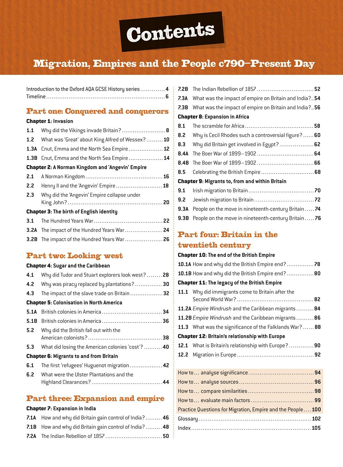 Oxford AQA GCSE History (9-1): Britain: Migration, Empires and the People c790-Present Day Student Book Second Edition