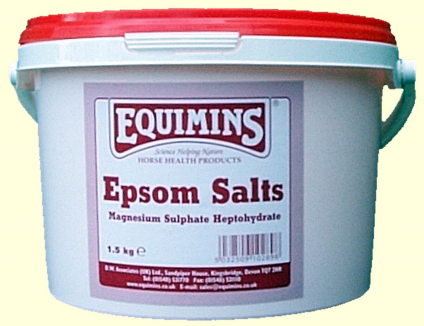 Equimins EQS0740 Epsom Salts - Clear, Regular