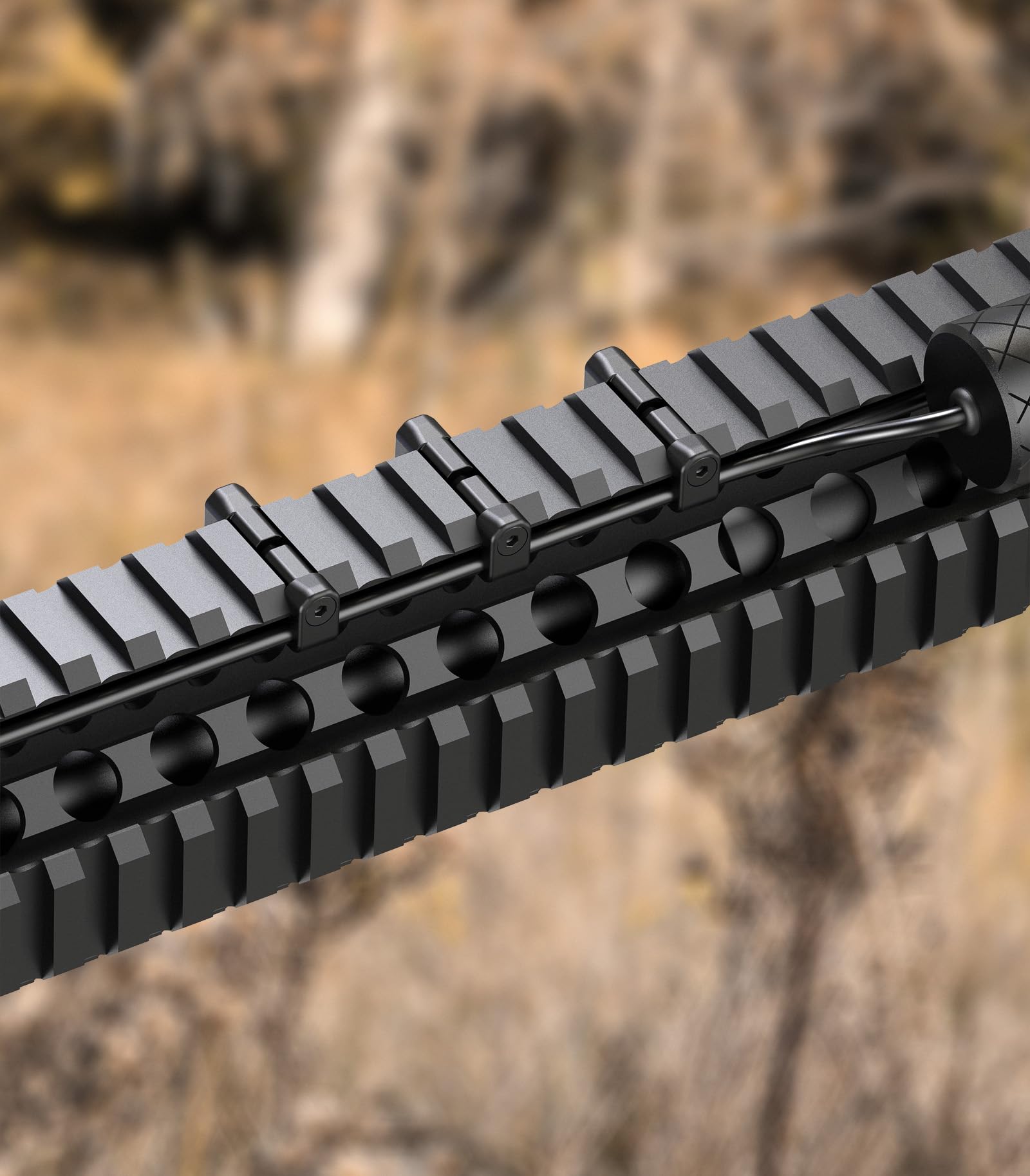 Cable Management Kit Compatible with M-LOK & Picatinny Rails, Cable Clips — Amazon image 6