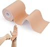 Tattoo Cover Up Tape, 10cm x 5m, Breathable Tattoo Cover Up Patch, Ultra Thin Elastic Cuttable Sticker, Ideal for Covering Big Tattoos Scar, Beige
