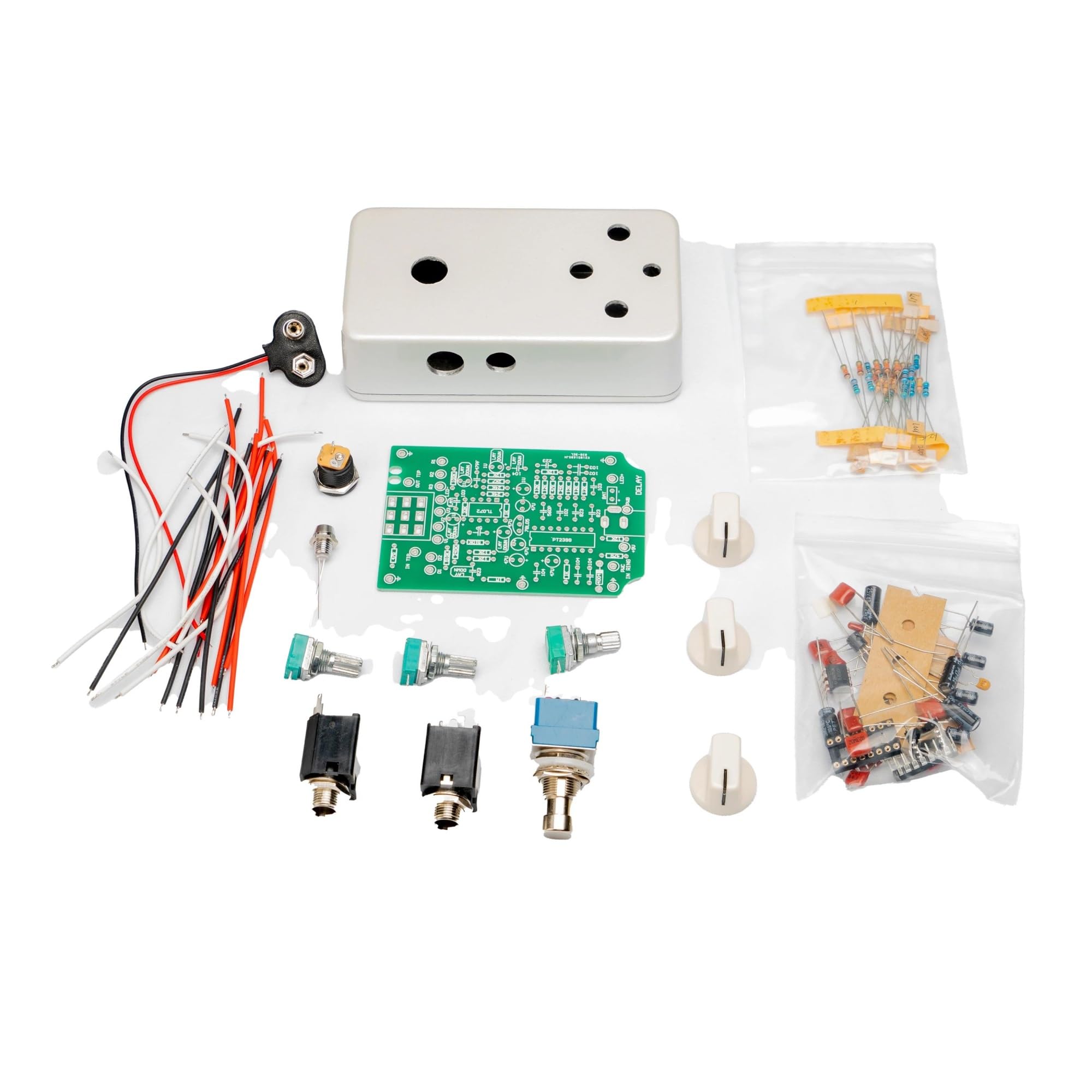 Delay Gitarreneffekte DIY Pedal Kits Professionelles Instrumentenzubehör