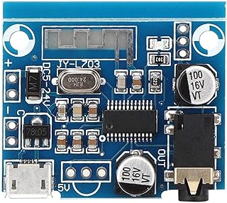 Tgoon DIY Audio Amplifier Board, Audio Decoder Board Automatic Connection Practical Stable Reliable Audio Decoder Module for Electrical Equipment