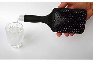 Bev-Brush Paddle Hairbrush Secret Flask: Stealthy 6oz Alcohol Container