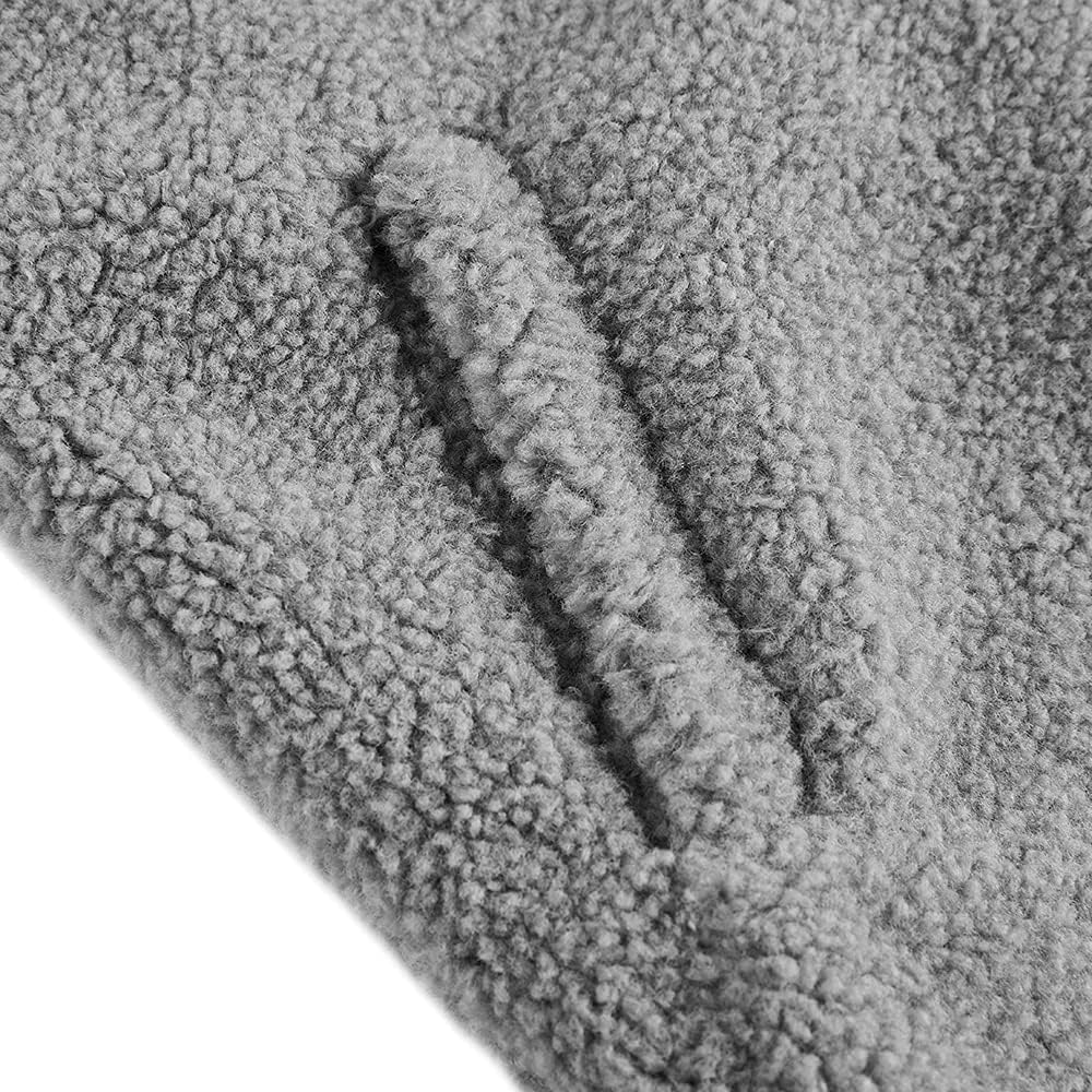 rrhss Baby Girls Faux Fur Teddy Long Coat Toddler Kids Winter Fleece Jacket Warm Outwear Clothes - Image 4