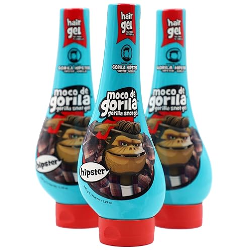 Miniatura 10 de Moco de Gorila Gorila Sport Energía Excelente Fijación Gel para el cabello que te ayudará a mantenerlo peinado por largas horas Reactivable con Agua