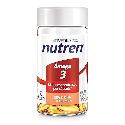 Nutren Suplemento Alimentar Ômega 3-60 Cápsulas