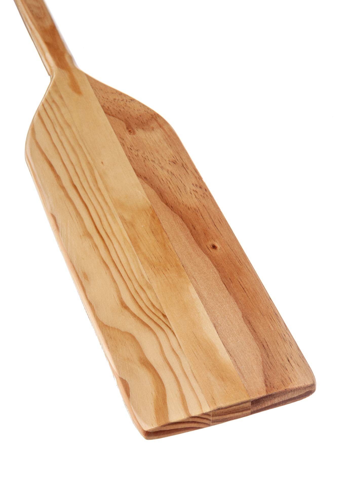 Seachoice Wood Paddle, New Zealand Construction, Wide Top Hand Grip, Clear Finish, Various Sizes