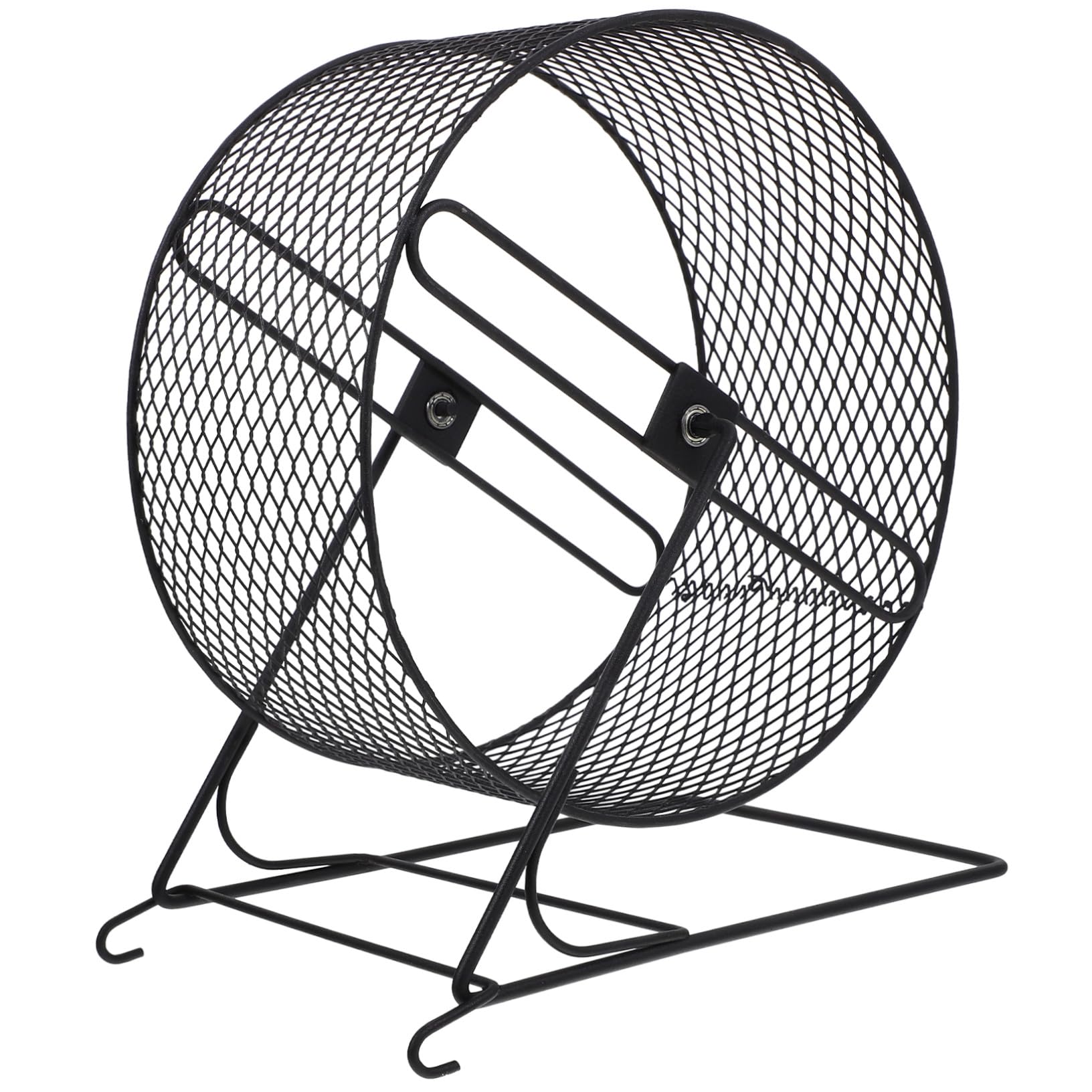 Jouet de Course pour Hamster Roue d'exercice Silencieuse en Fer pour Écureuil Chinchilla Planeur à Sucre Développement Musculaire Accessoire pour Cage 21 Cm
