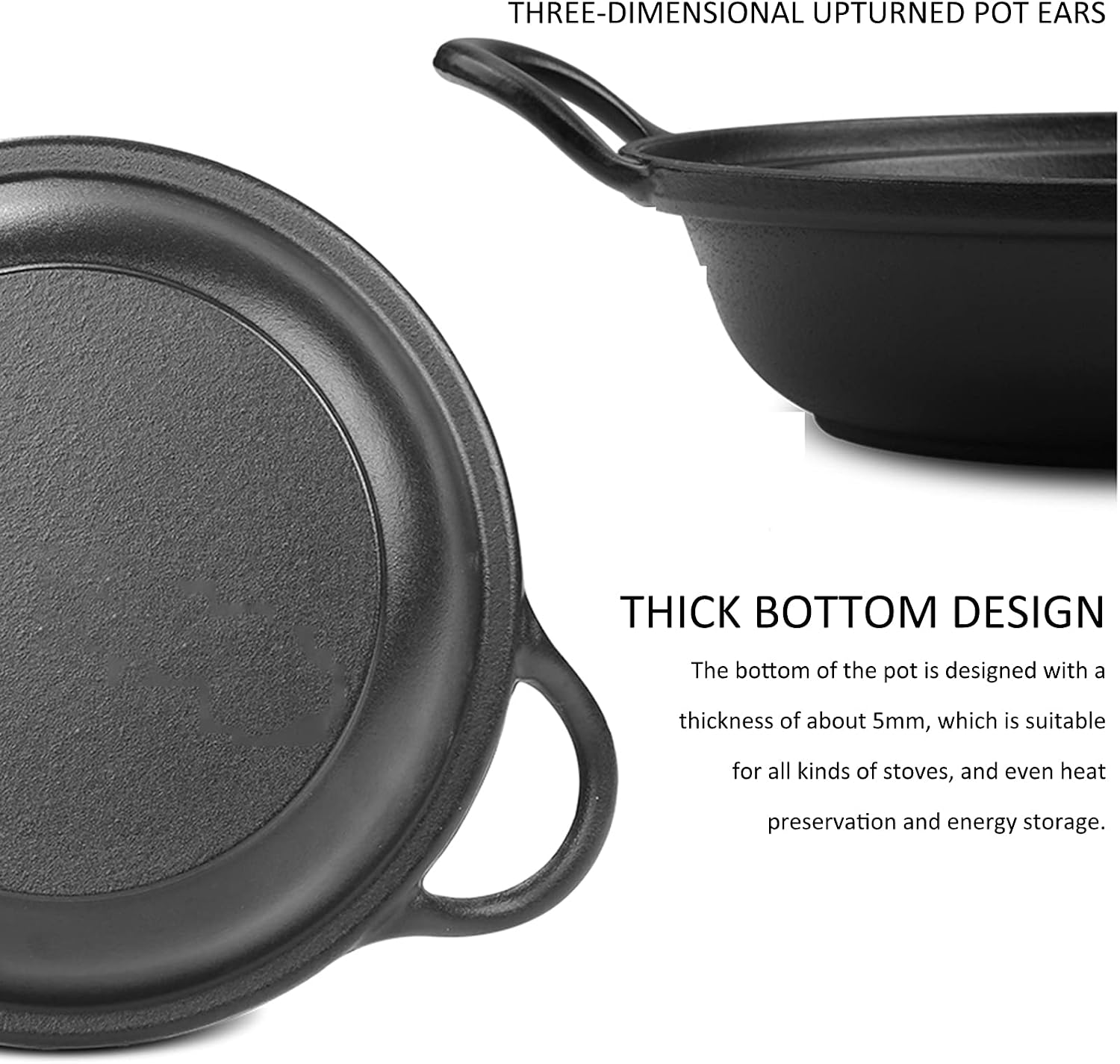 Ceramic Casserole Tagine Pot - Home Moroccan Slow Cooker Pot with Enameled Cast Iron & Lid for Cooking and Stew,Red