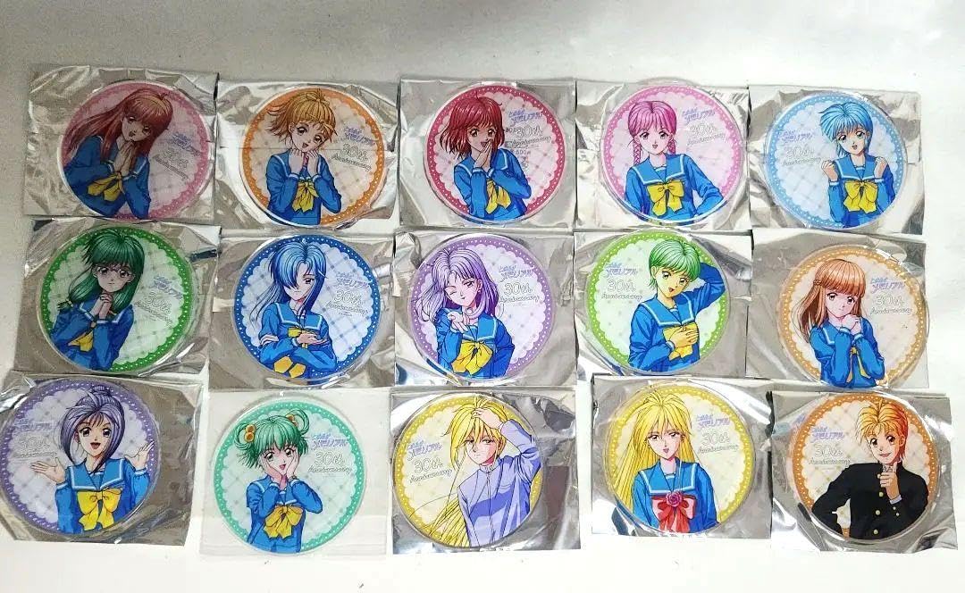 ときめきメモリアル30周年×グラッテ　アクリルコースター　コンプリートセット ときめきメモリアル30周年×グラッテ アクリルコースター コンプリート