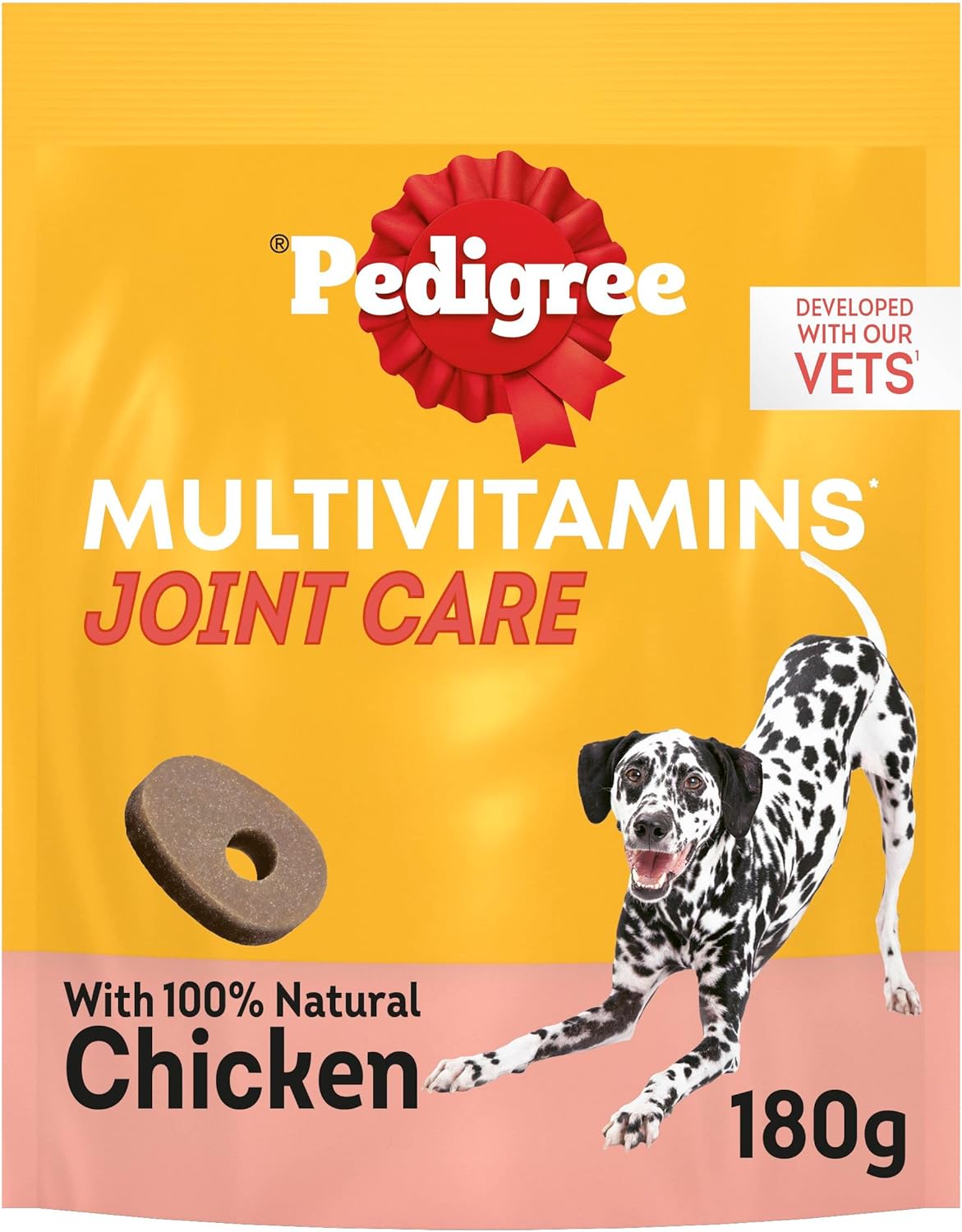 Pedigree Multivitamins Joint Care, 30 Soft Chew Supplements for Dogs